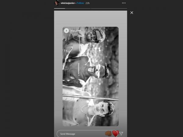 Vinicius y Aron Piper