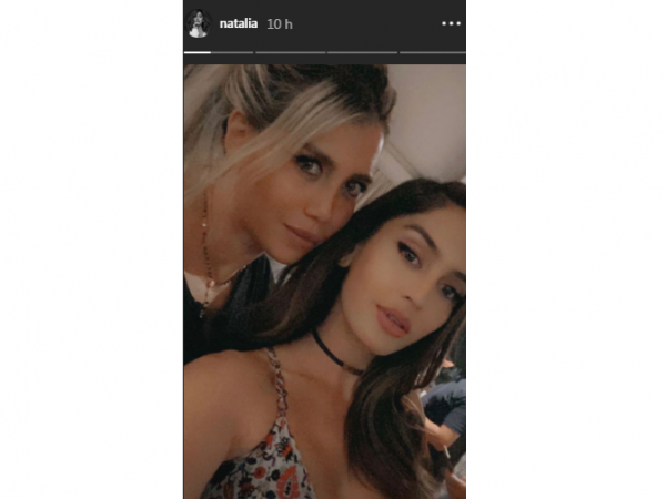 Natalia con Wanda