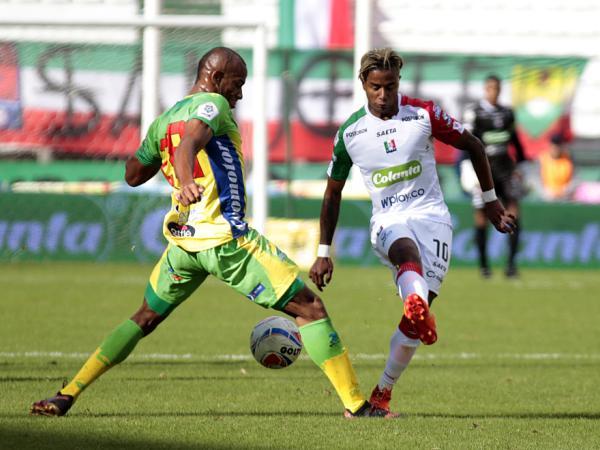 Once Caldas es el nuevo líder de la Liga con el triunfo que obtuvo en casa.