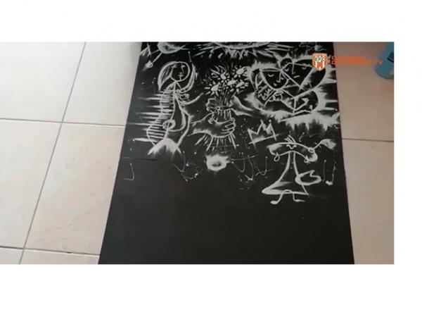 Pinturas del DT de Envigado