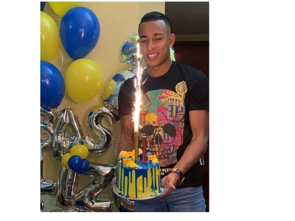 Villa estuvo acompañado en el día de su cumpleaños.