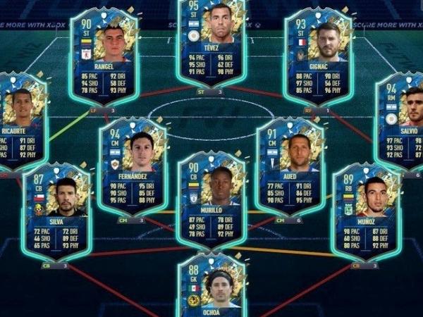Once ideal FIFA 20 Latinoamérica