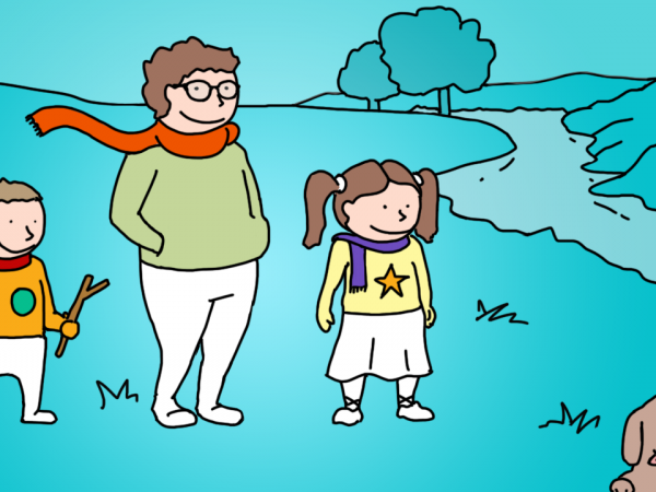 BBC Mundo: Ilustración de ejercicio al aire libre.