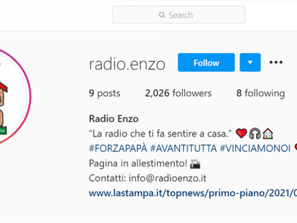 BBC Mundo: Página de Instagram de Radio Renzo