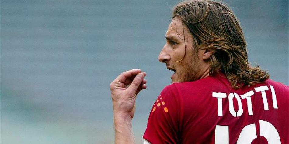 Francesco Totti es una de las grandes insignias de la Roma.