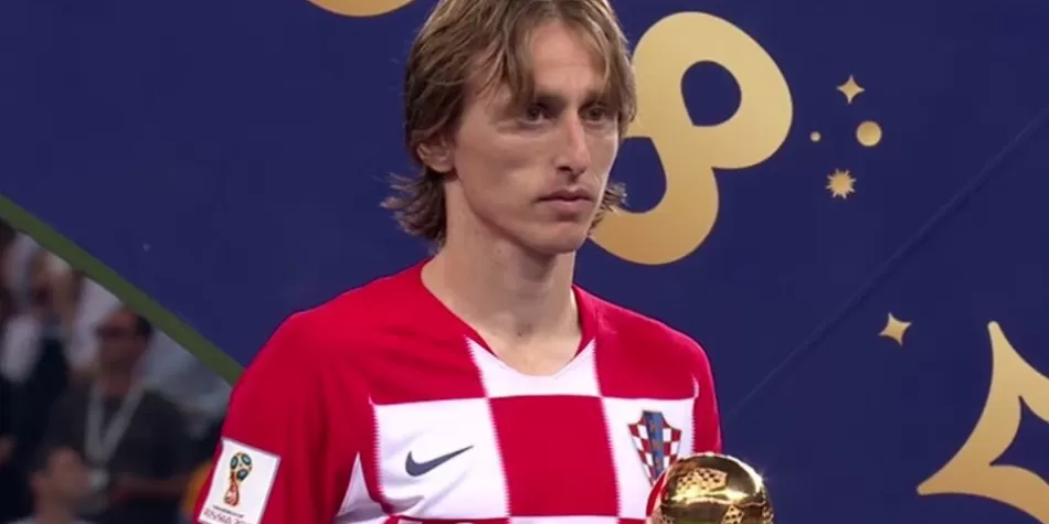 Luka Modrić balón de oro de Rusia