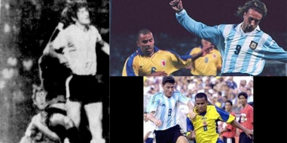 Colombia vs Argentina historial de partidos amistosos