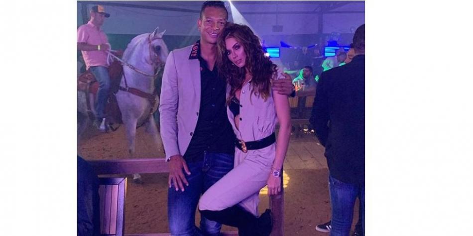 Fredy Guarín y Sara Uribe