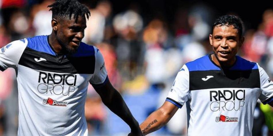 Duván Zapata y Luis Fernando Muriel