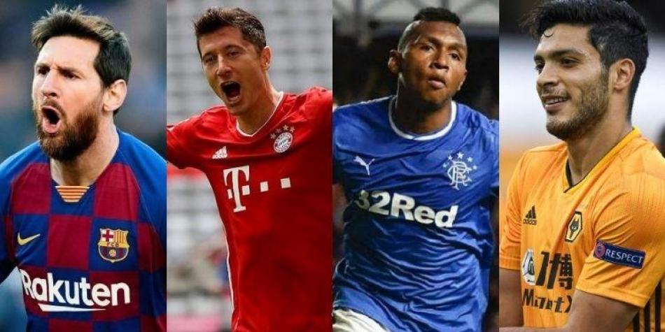 Messi Lewandowski Morelos Jimenez