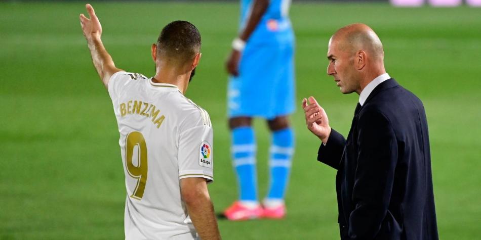 Zidane y Benzema