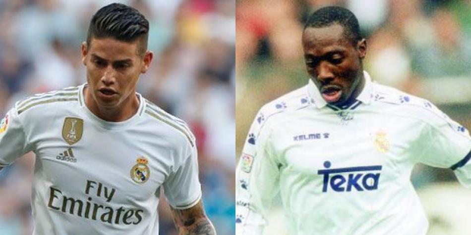 James Rodríguez y Freddy Rincón