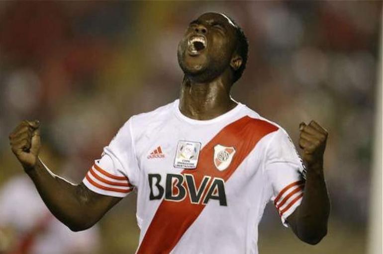 &Eacute;der &Aacute;lvarez Balanta milit&oacute; por cuatro temporadas en River, en 83 partidos anot&oacute; tres goles para lograr cinco t&iacute;tulos, de los que se destacan la Suramericana 2013/14 y la Libertadores 2014/15.