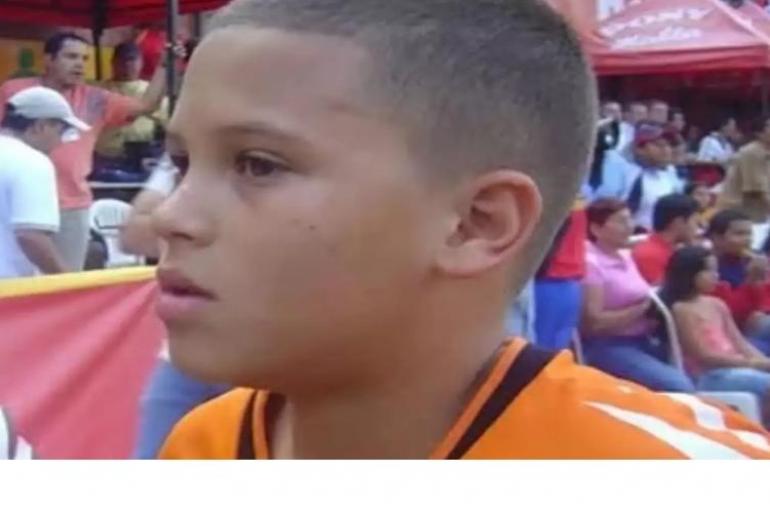 Juan Fernando Quintero niño