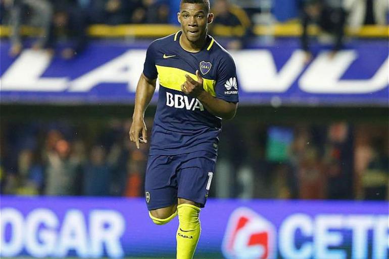 Frank Fabra hace parte de la nueva camada de colombianos en Boca. Con 37 partidos, el lateral izquierdo se consagr&oacute; campe&oacute;n del &uacute;ltimo Torneo argentino.