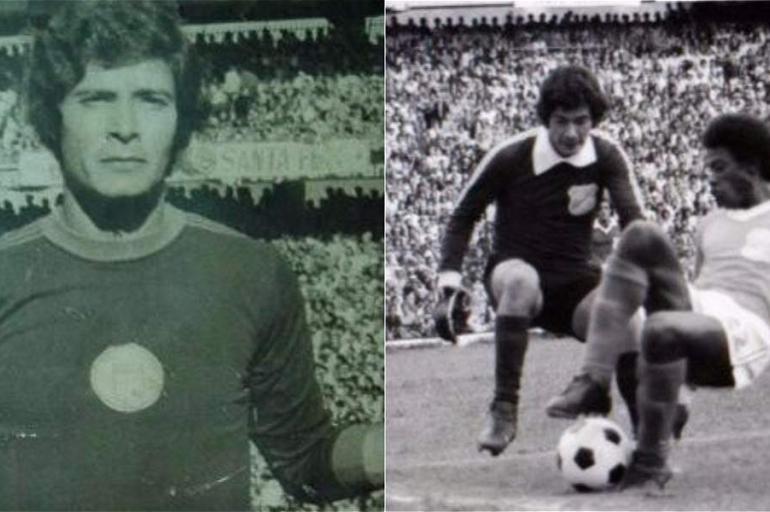 El arquero argentino Luis Gerónimo López no solo defendió los dos arcos, también salió campeón con ambos equipos. Foto: Archivo El Tiempo.