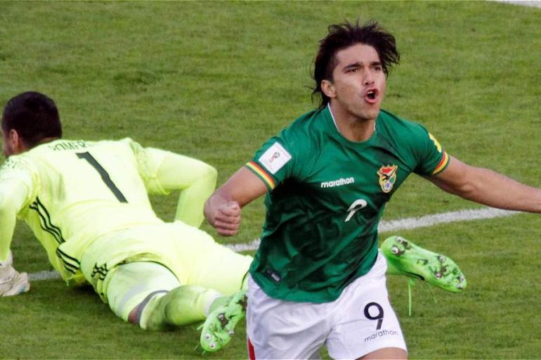 Marcelo Martins Moreno lidera la convocatoria de Bolivia.