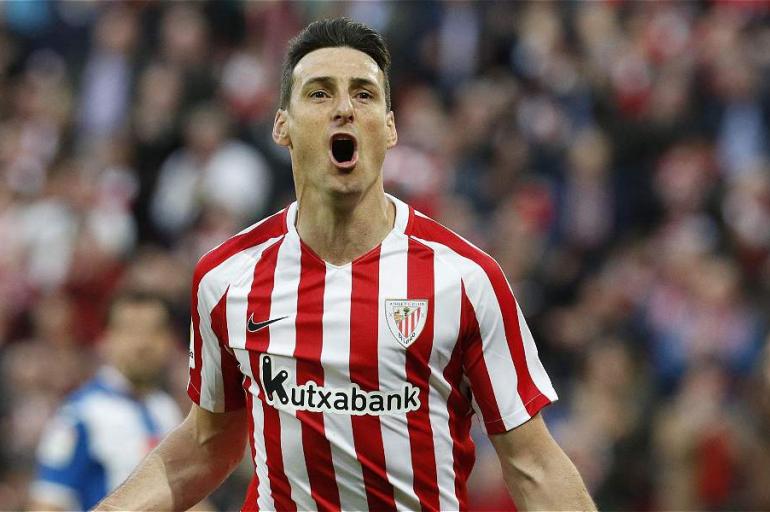 Aritz Aduriz, delantero del Athletic Club de Bilbao.