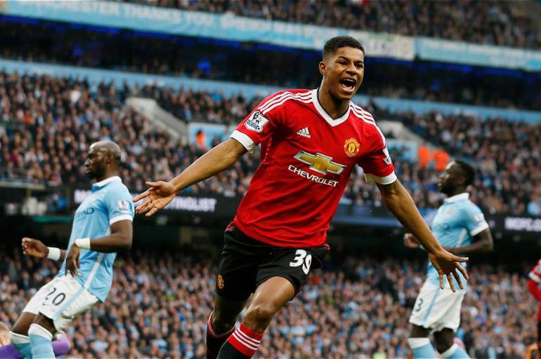 El joven Marcus Rashford anotó el gol de la victoria de los 'red devils'.