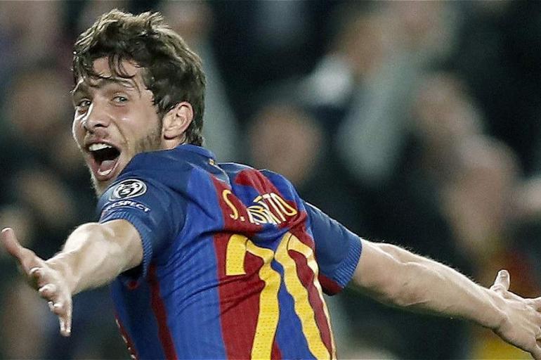 Sergi Roberto, jugador del Barcelona.