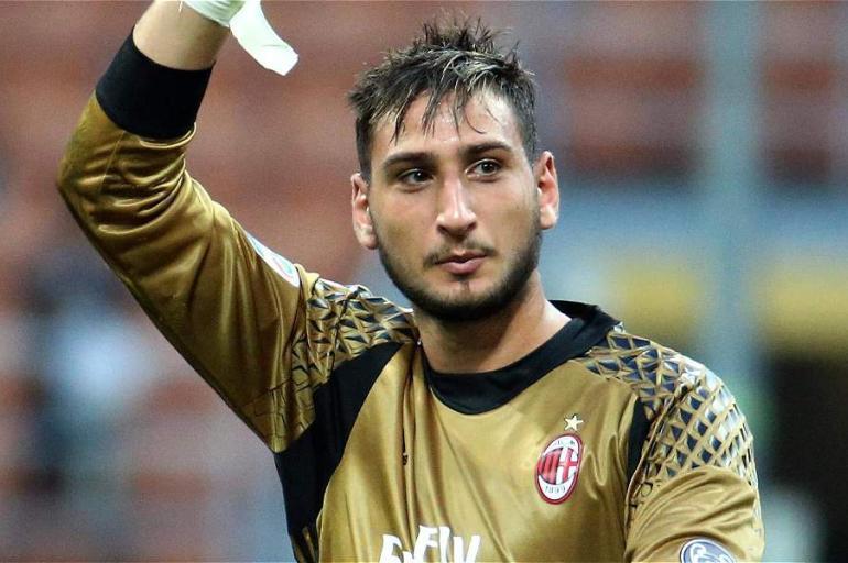 Gianluigi Donnarumma, guardameta de Milan.