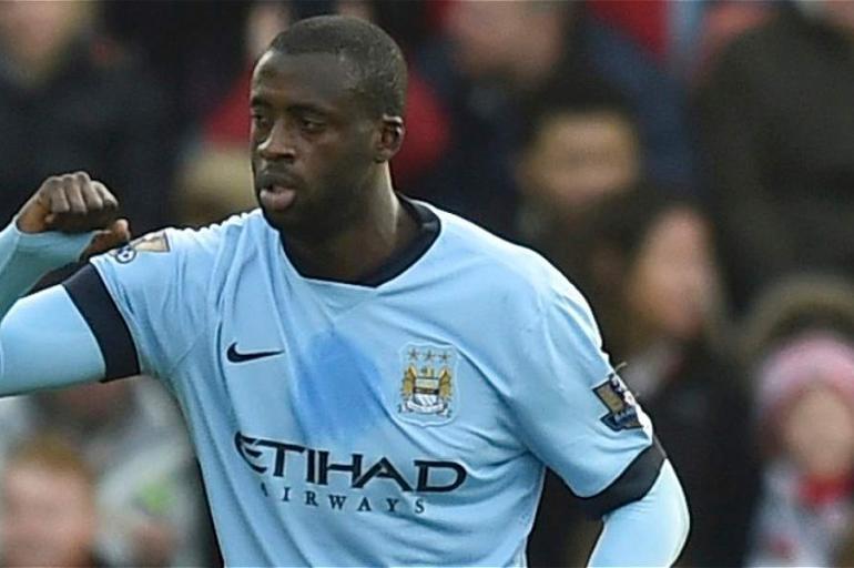 Yaya Touré no fue inscrito por el Manchester City para disputar la Champions League.