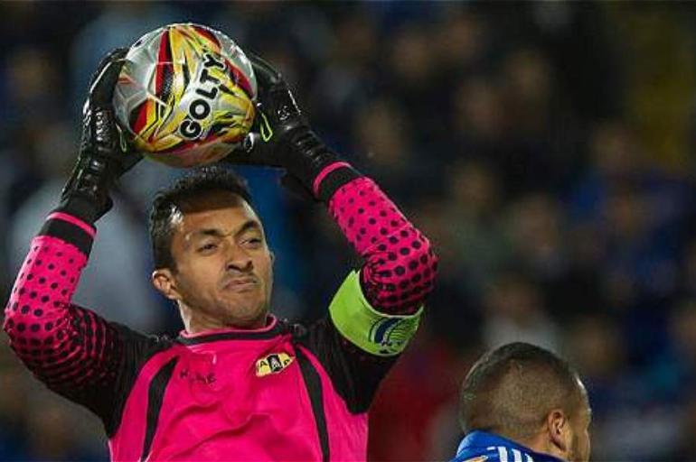 Ricardo Jerez, importante guardameta para Alianza Petrolera. Foto: Mauricio León/ETCE