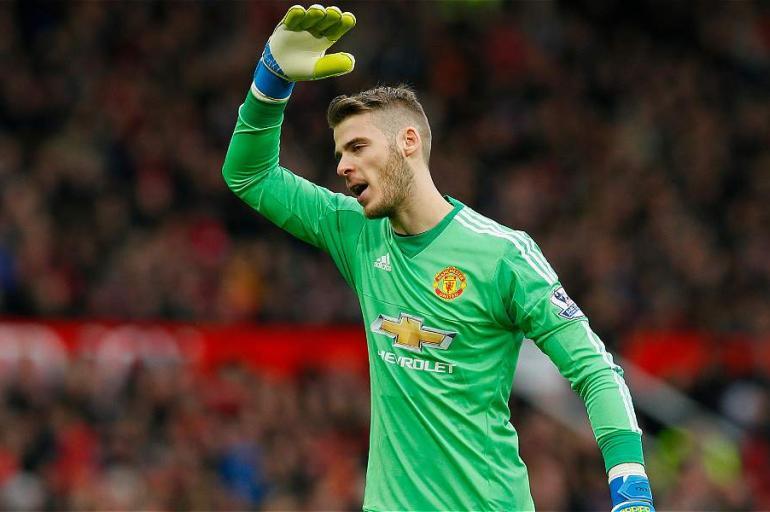 David de Gea, guardameta de Manchester United.