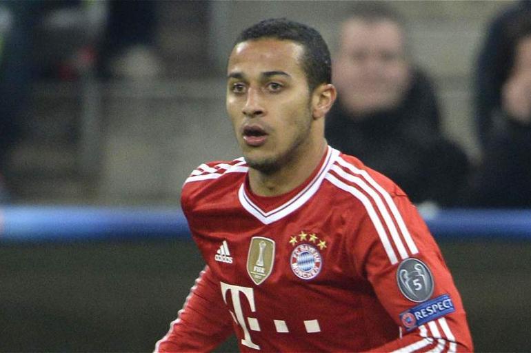 Thiago Alcántara, volante español.