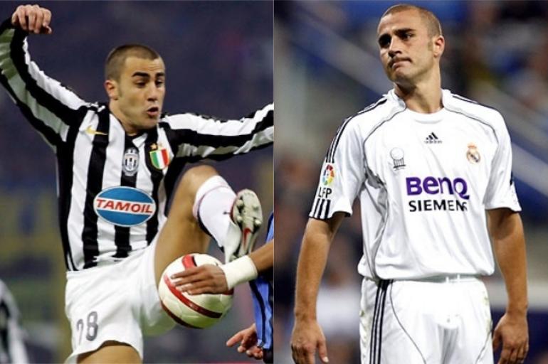 Futbolistas que jugaron en Juventus y Real Madrid