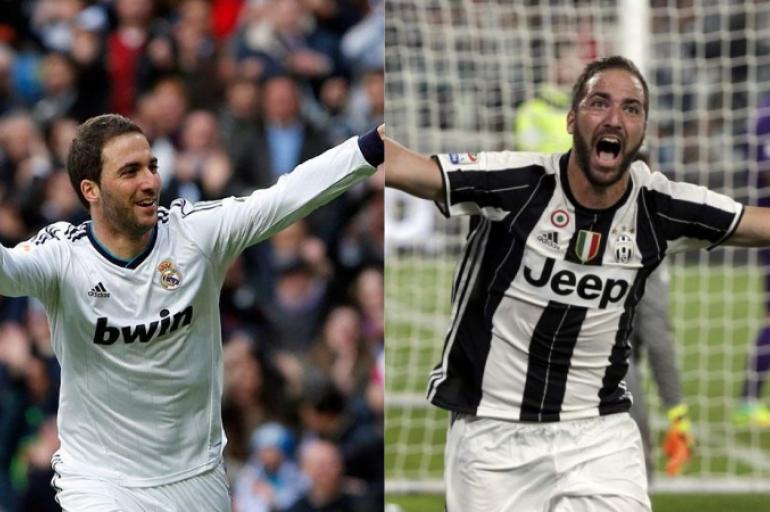 Futbolistas que jugaron en Juventus y Real Madrid