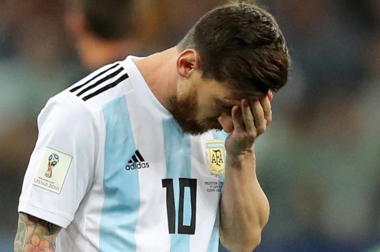 Argentina perdió con Croacia