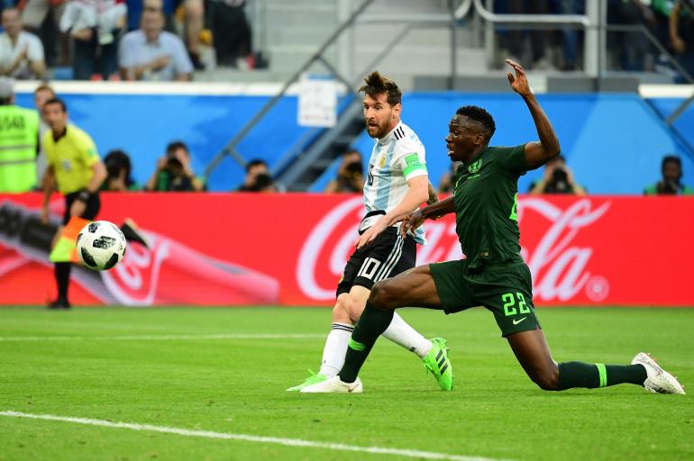 Lionel Messi Argentina vs Nigeria