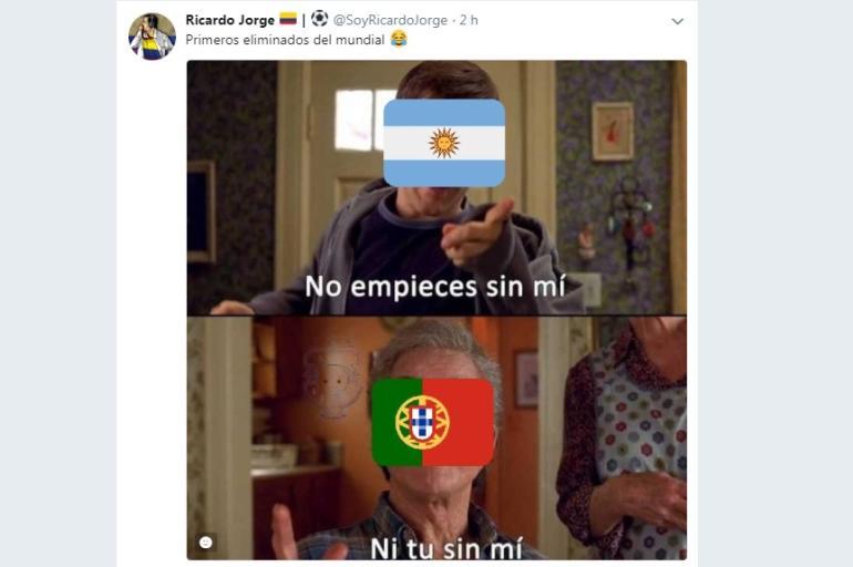Memes de Uruguay vs Portugal