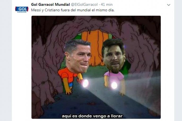 Memes de Uruguay vs Portugal