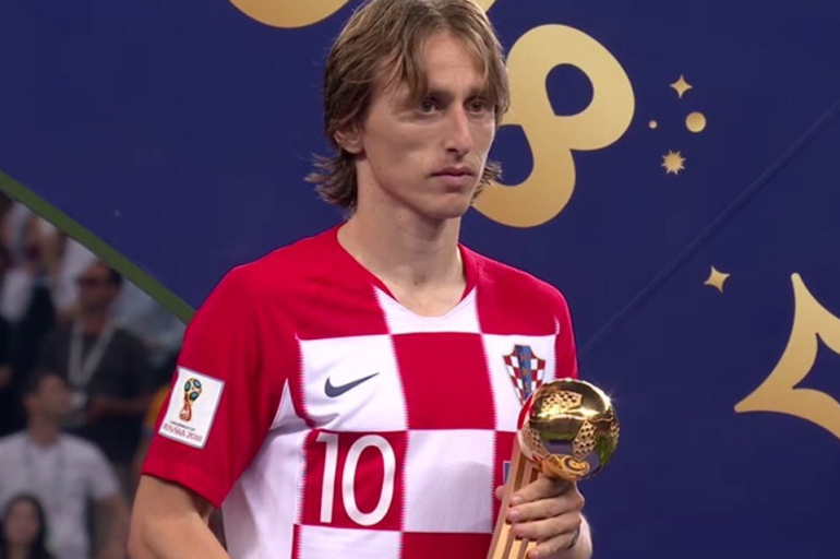 Luka Modrić balón de oro de Rusia