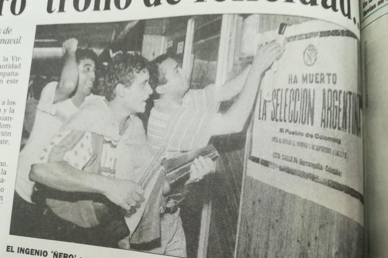 Colombia 5-0 Argentina