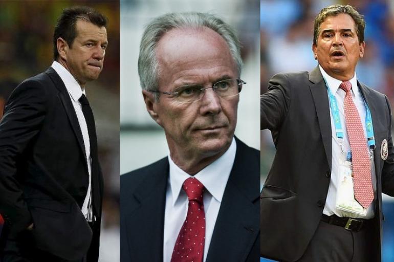 Dunga, Eriksson y Pinto