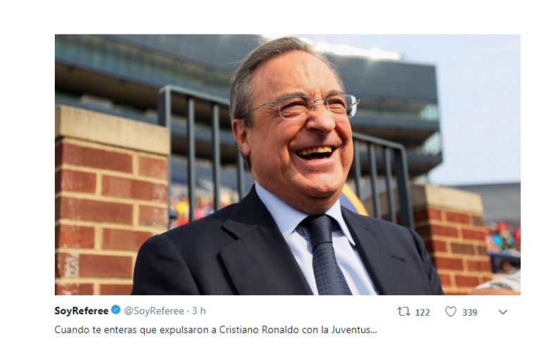 Memes de expulsión a Cristiano Ronaldo