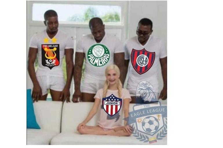 Memes Junior en Libertadores