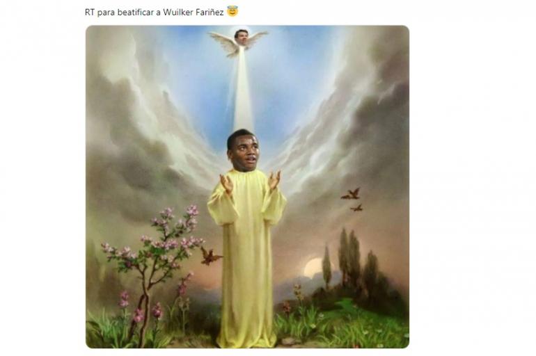 Mejores memes del partido de Faríñez