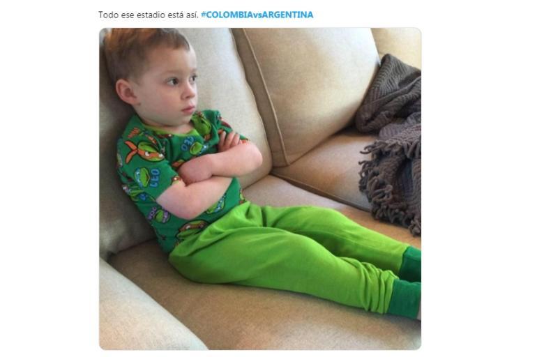 Memes Colombia vs Argentina