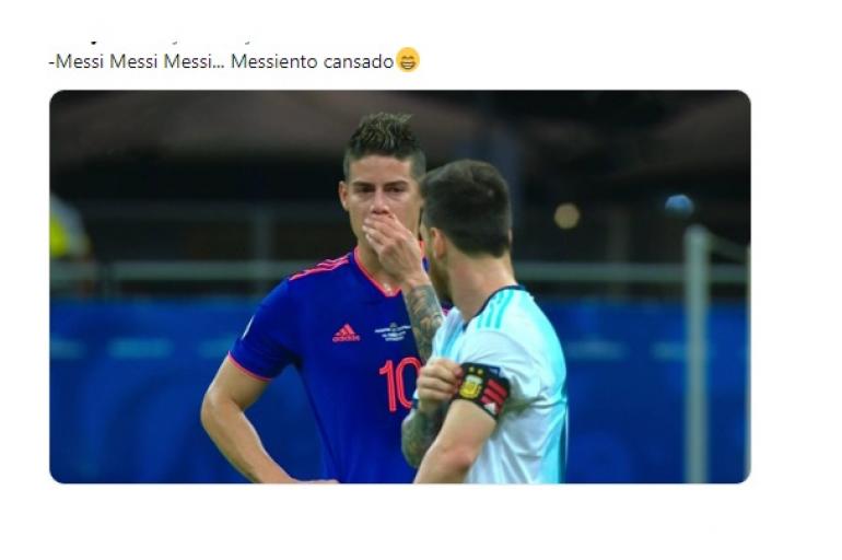 Memes Colombia vs Argentina