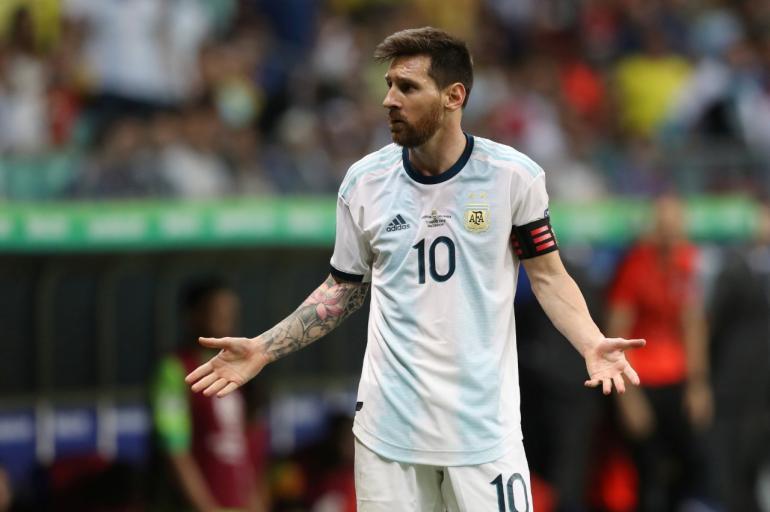 Lionel Messi Argentina Colombia