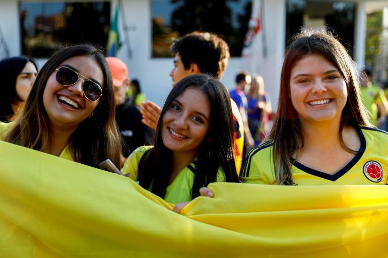 Hinchas Colombia