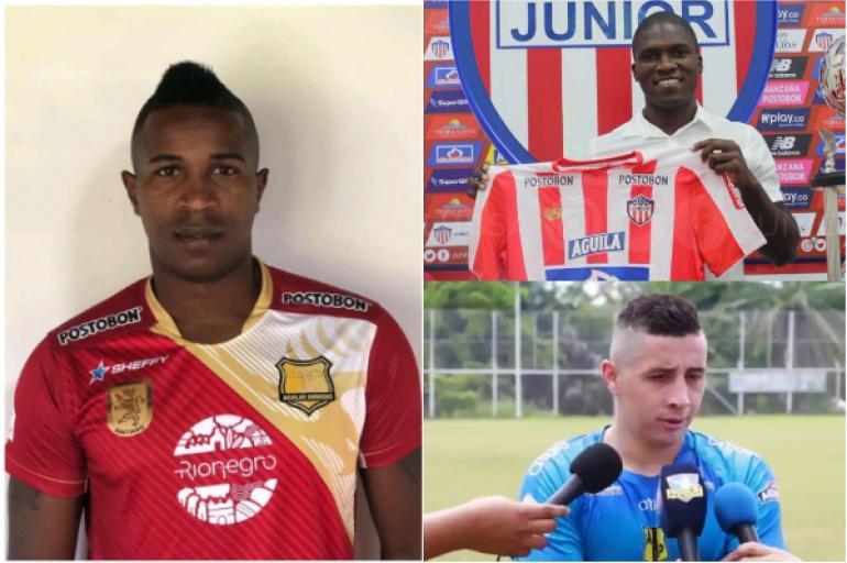 Jugadores que volvieron a Colombia