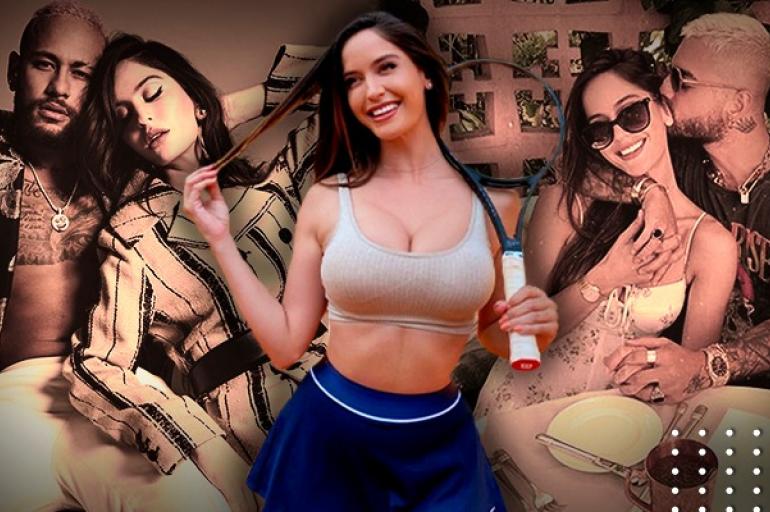 Natalia Barulich, Neymar y Maluma