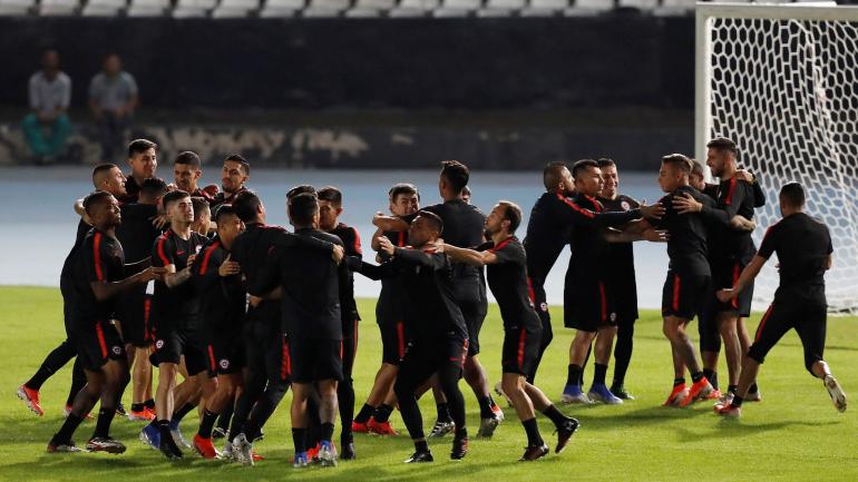 Chile entrenamiento