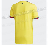 Detalles de la camiseta de Colombia 2020.