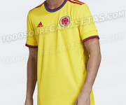 Detalles de la camiseta de Colombia 2020.